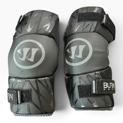 Vist Large View of Product Image Which is Used Warrior BURN NEXT Lacrosse Arm Pads/Guards Black MD