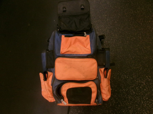 Vist Large View of Product Image Which is Used BoomBah BACKPACK BB/SB Player Backpack Navy Blue