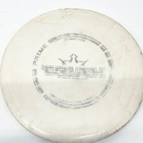 Vist Large View of Product Image Which is Used Dynamic Discs PRIME TRUTH Disc Golf Mid Range White 174g