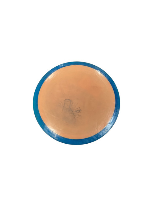Vist Large View of Product Image Which is Used MVP LAB SECOND Disc Golf Driver Orange