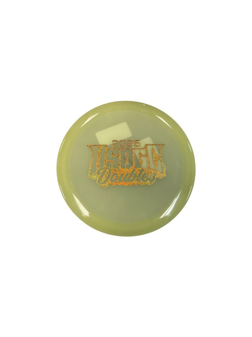 Vist Large View of Product Image Which is Used Innova PROTO GLOW CHAMPION ROADRUNNER Disc Golf Driver Yellow
