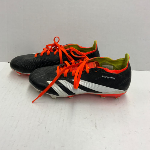 Vist Large View of Product Image Which is Used Adidas Soccer Cleats Black Junior 05.5