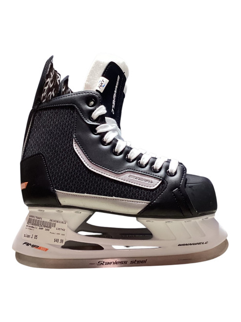 Vist Large View of Product Image Which is Used WinnWell AMP 300 Junior Hockey Skate Junior 05