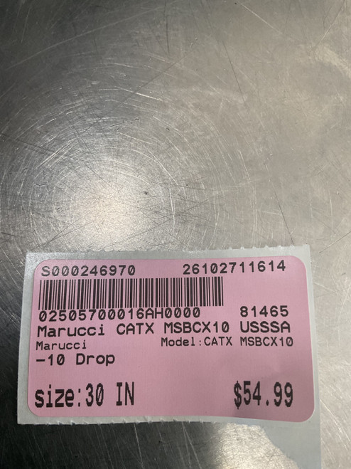 Vist Large View of Product Image Which is Used Marucci CATX MSBCX10 BB/SB USSSA 2 3/4 Bat 30"