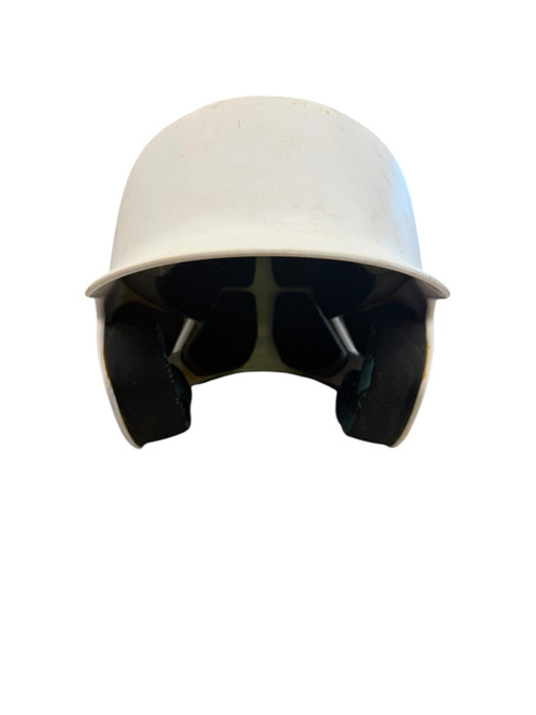 Vist Large View of Product Image Which is Used Easton Batting Helmet No Mask White One Size