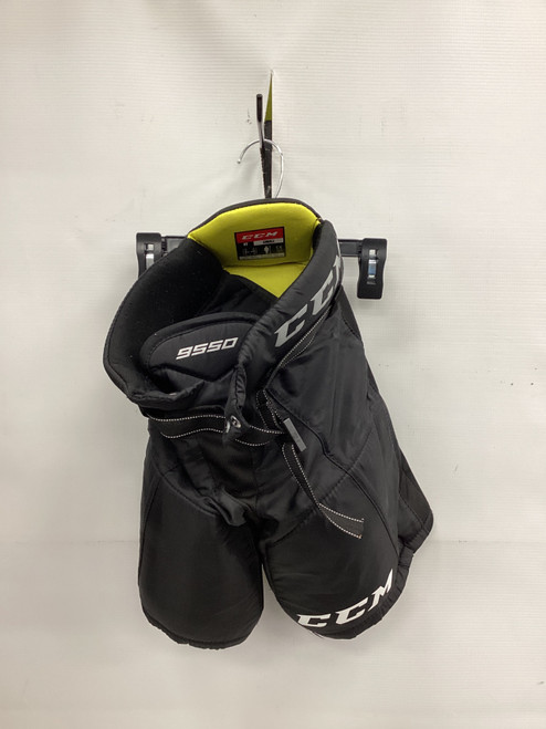 Vist Large View of Product Image Which is Used CCM TACKS 9550 Youth Pant Black SM