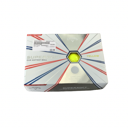 Vist Large View of Product Image Which is Used Callaway SUPERSOFT 12 Pack - Golf Balls