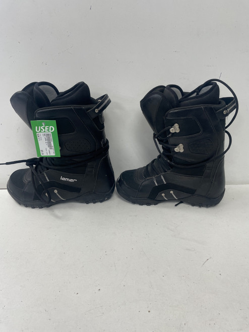 Vist Large View of Product Image Which is Used Lamar LAMAR Mens Snowboard Boots Black Senior 9