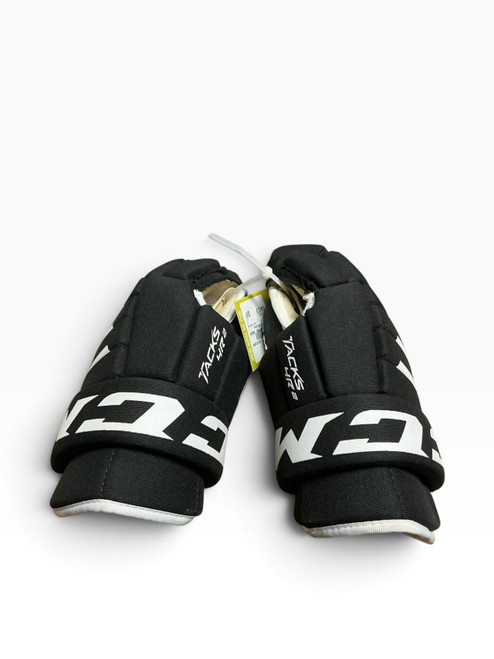 Vist Large View of Product Image Which is Used CCM TACKS 4R2 Intermediate Gloves Black 13"