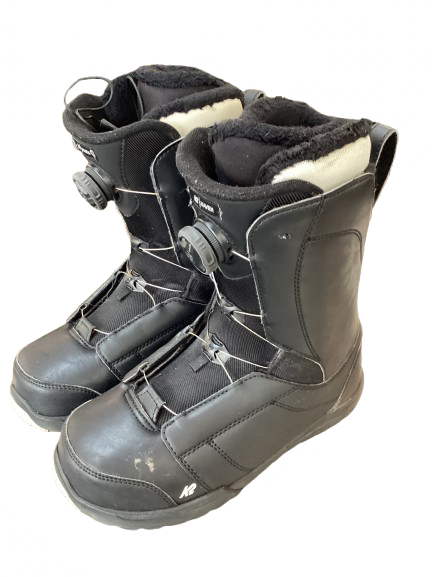 Vist Large View of Product Image Which is Used K2 HAVEN BOA Womens Snowboard Boots Black Senior 9