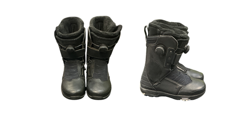 Vist Large View of Product Image Which is Used Ride NINETY TWO BOA Mens Snowboard Boots Black Senior 9