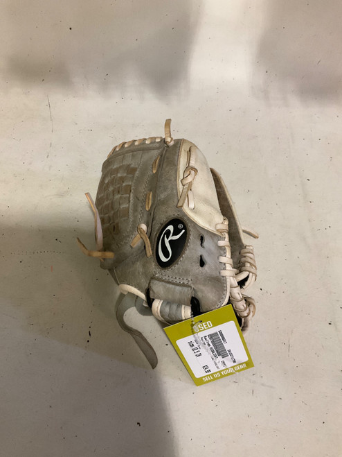 Vist Large View of Product Image Which is Used Rawlings HIGHLIGHT BB/SB Glove RH Throw Grey 10 1/2"