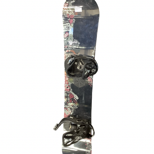 Vist Large View of Product Image Which is Used Burton BULLET Mens Board/Bindings Black 152 cm