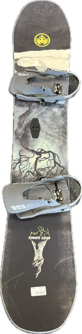 Vist Large View of Product Image Which is Used Never Summer RIPSAW Mens Board/Bindings Black 156 cm