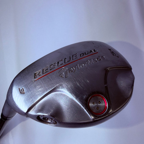 Vist Large View of Product Image Which is Used Taylormade RESCUE DUAL Mens Hybrid Club LH 3 Hybrid