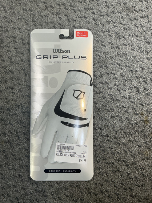 Vist Large View of Product Image Which is New WILSON GRIP PLUS GLOVE RH S