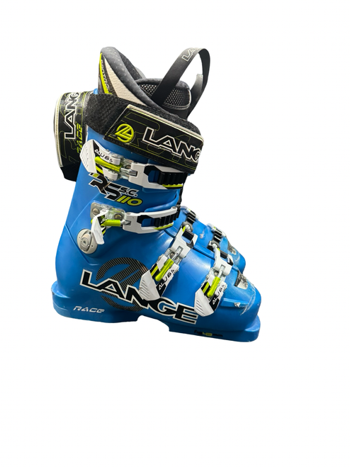 Vist Large View of Product Image Which is Used Lange LANGE RS SC 110 Boys DH Ski Boot Royal Blue 245 MP - M06.5 - W07.5