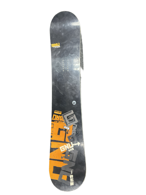 Vist Large View of Product Image Which is Used GNU CARBON HIGH BEAM 156 Mens Snowboard Only Black 156 cm