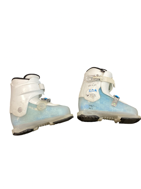 Vist Large View of Product Image Which is Used Dalbello GAIA Girls DH Ski Boot White 215 MP - J03
