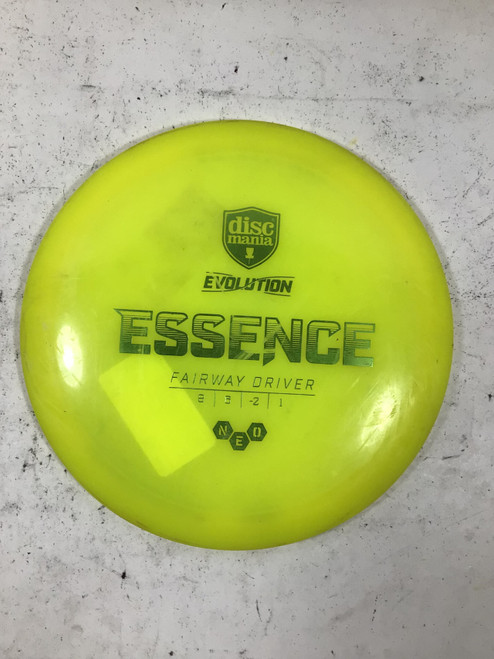 Vist Large View of Product Image Which is Used Discmania EVOLUTION NEO ESSENCE Disc Golf Driver Yellow 173g