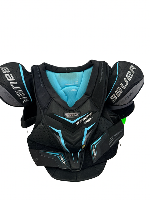 Vist Large View of Product Image Which is Used Bauer SUPREME S180W Womens Hockey Shoulder Pads LG