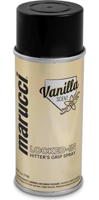 Vist Large View of Product Image Which is New MARUCCI LOCKED-IN HITTER'S GRIP SPRAY VANILLA