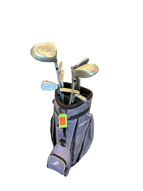 Vist Large View of Product Image Which is Used Wilson 12 PIECE LADIES SET Womens Starter Set RH 12 Piece