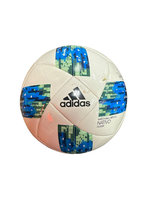 Vist Large View of Product Image Which is Used Adidas MLS All Size Soccer Ball White 4
