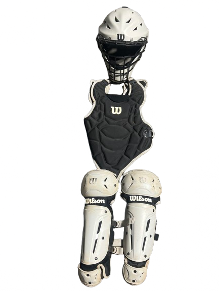 Vist Large View of Product Image Which is Used Wilson EZ GEAR 2.0 YOUTH CATCHER KIT Catchers Equipment Other