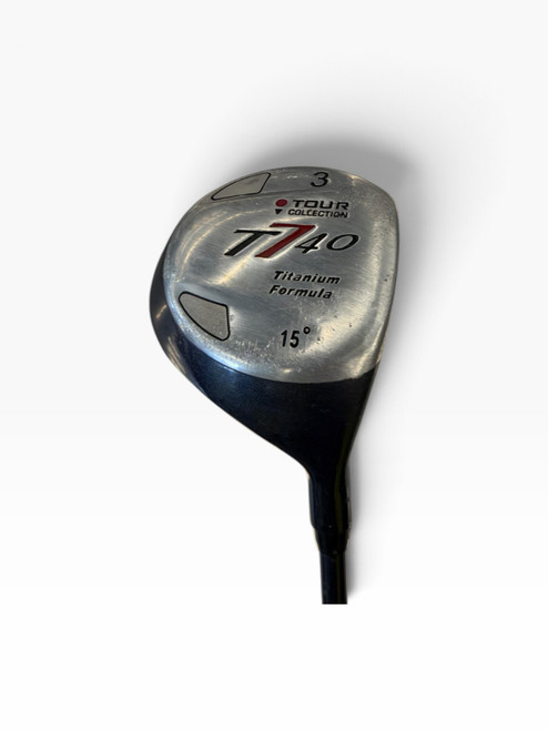 Vist Large View of Product Image Which is Used Tour Collection T740 Mens Fairway Wood RH 3 Wood