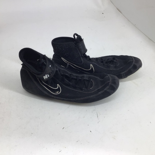 Vist Large View of Product Image Which is Used Nike SR 11.5 WRESTLING SHOES Wrestling Shoes Black Senior 11.5