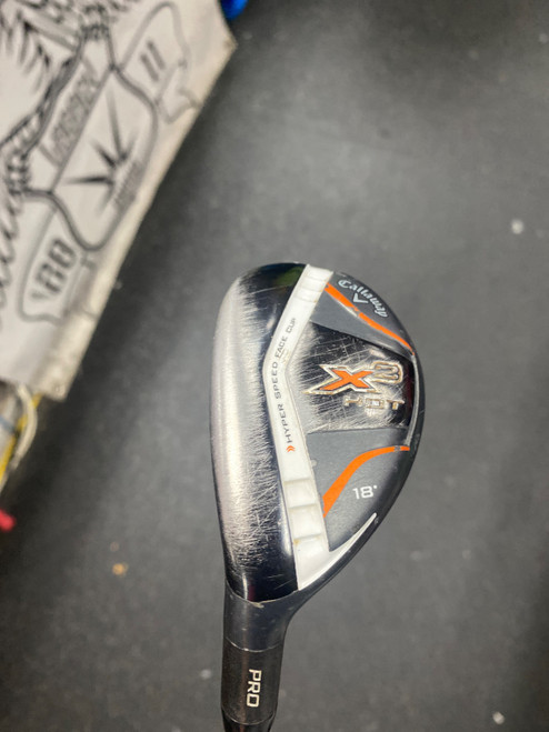 Vist Large View of Product Image Which is Used Callaway X2 HOT PRO Mens Hybrid Club LH 3 Hybrid