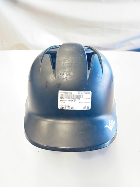 Vist Large View of Product Image Which is Used Victus TEAM BH Batting Helmet No Mask Black Fits all