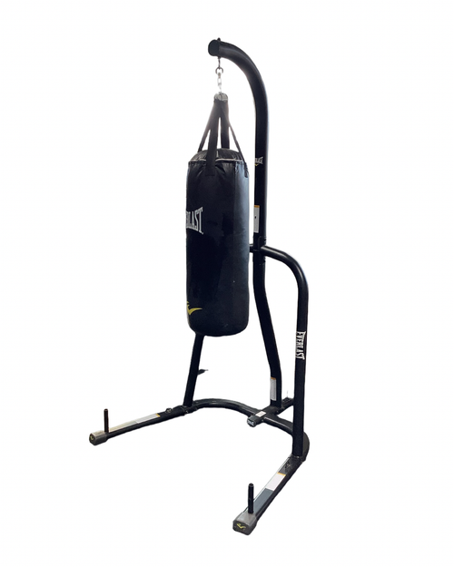 Vist Large View of Product Image Which is Used Everlast HEAVY BAG STAND W BAG Boxing Bag Stand