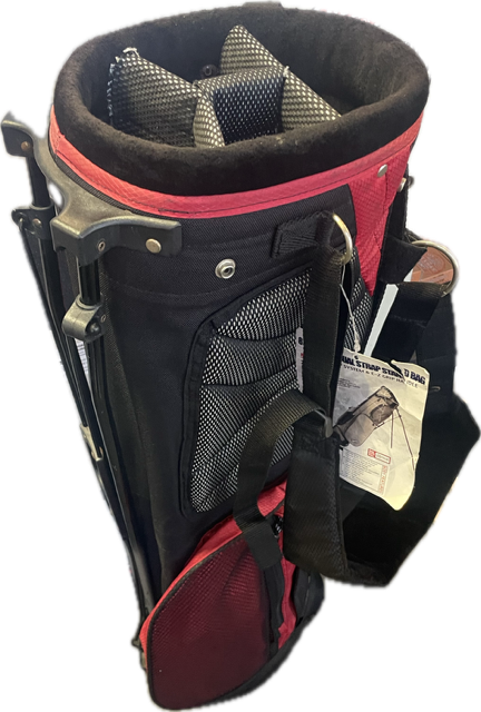 Vist Large View of Product Image Which is Used TODDS Mens Stand Bag Black