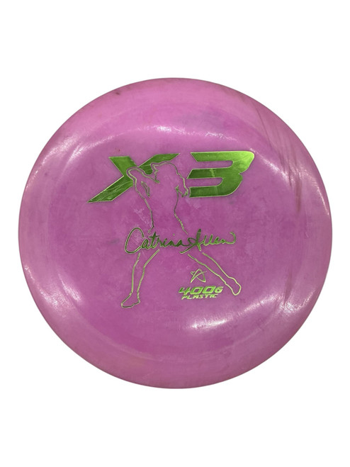Vist Large View of Product Image Which is Used Prodigy Disc X3 400 PLASTIC Disc Golf Driver Purple 176g