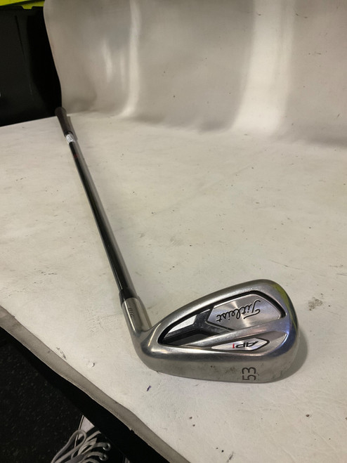 Vist Large View of Product Image Which is Used Titleist AP1 53 DEGREE Golf Wedge Mens RH Unknown Degree
