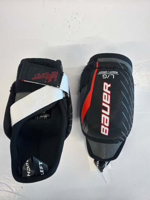 Vist Large View of Product Image Which is Used Bauer LIL SPORT E/P Youth Elbow Pads LG