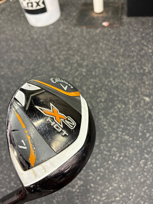 Vist Large View of Product Image Which is Used Callaway X2 HOT Mens Fairway Wood RH 7 Wood