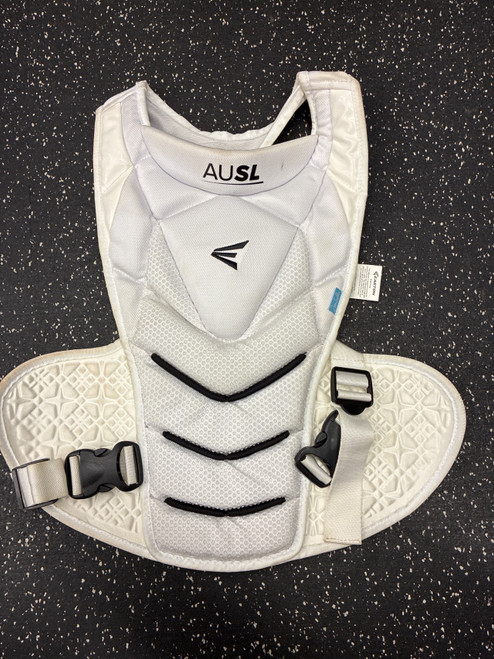 Vist Large View of Product Image Which is Used Easton THE VERY BEST JEN SCHRO Catchers Chest Protector White Adult