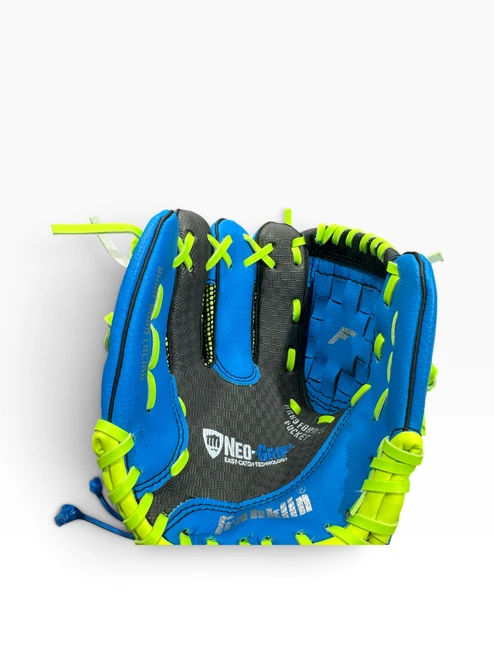Vist Large View of Product Image Which is Used Franklin 22851L-9 BB/SB Glove LH Throw Yellow 9"