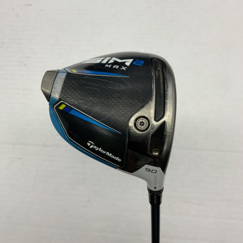 Vist Large View of Product Image Which is Used Taylormade SIM 2 MAX Mens Driver RH 9.0 Degree
