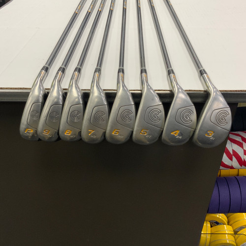 Vist Large View of Product Image Which is Used Cleveland HIBORE Mens Iron Set RH 3I-PW