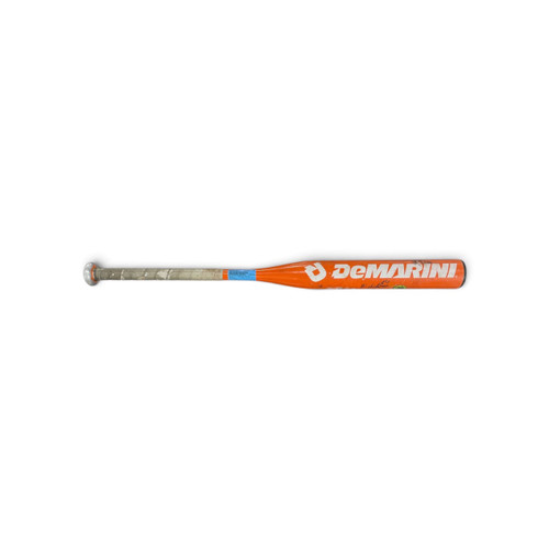 Vist Large View of Product Image Which is Used DeMarini Bustos BFF14 Baseball/Softball (BB/SB) Fastpitch Softball Bat 30" (-11) Orange, full bat view