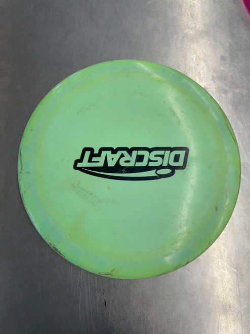 Vist Large View of Product Image Which is Used Discraft DRIVER Disc Golf Driver Neon Green