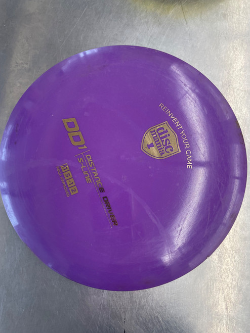 Vist Large View of Product Image Which is Used Discmania DD1 S-LINE Disc Golf Driver Purple