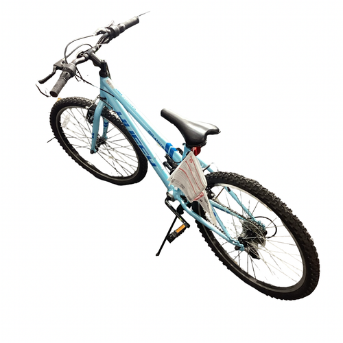 Vist Large View of Product Image Which is Used Huffy GRANITE Mountain Bike Girls Carolina Blue 24"
