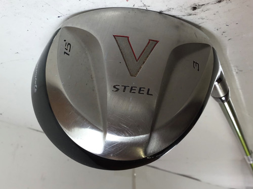 Vist Large View of Product Image Which is Used Taylormade V STEEL Mens Fairway Wood RH 3 Wood