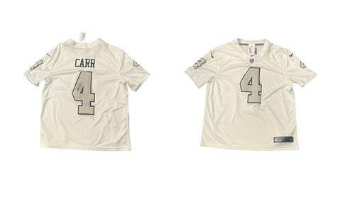 Vist Large View of Product Image Which is Used Nike DEREK CARR RAIDERS JERSEY S.S. Spirit Wear M XL