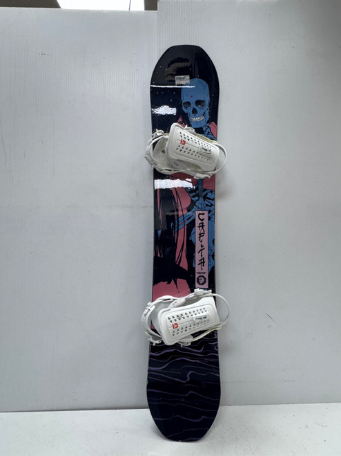 Vist Large View of Product Image Which is Used Capita INDOOR SURVIVAL NEVER ALONE UNION BIND Mens Board/Bindings Black 149 cm